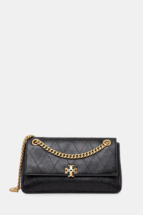 Tory Burch crossbody torba za žene kožna Charlie crna 185829