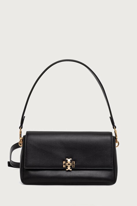 Tory Burch сумка крос-боді жіноча шкіряна Charlie чорна 180725