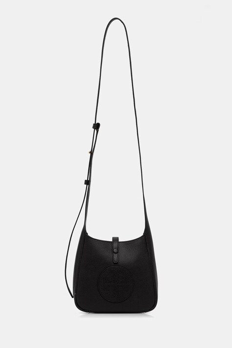 Tory Burch torebka crossbody damska skórzana Miller czarna 185793