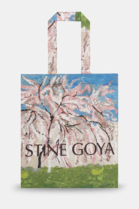 Stine Goya torebka tote damska bawełniana różowa SG-PF26-A016-2285