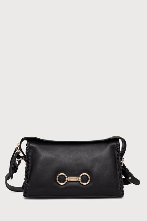 Marciano by Guess crossbody torbica ženska usnjena črna G6YZ03 L0142