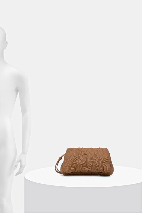 MUNTHE сумка крос-боді жіноча шкіряна FOLUKE — AW26-TODZZ6, бордо — фото 6
