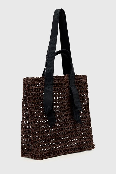 AllSaints torebka tote damska LULLAH brązowa W416XE