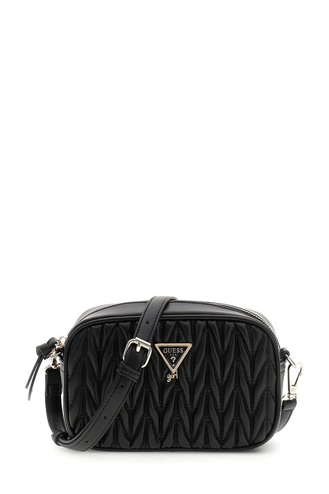 Guess torebka crossbody dziecięca z imitacji skóry czarna J6BZ25 W4035