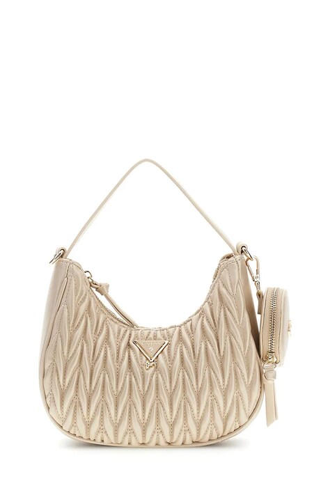 Guess torebka hobo dziecięca z imitacji skóry złota J6BZ23 W4033