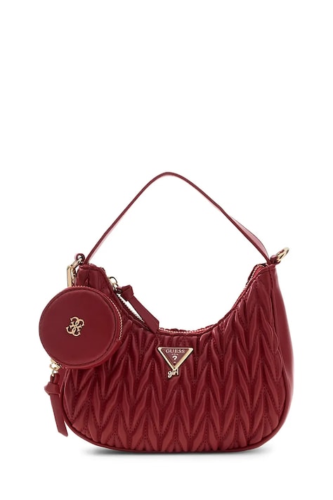 Guess kabelka hobo detská z imitácie kože burgundská J6BZ23 W4033