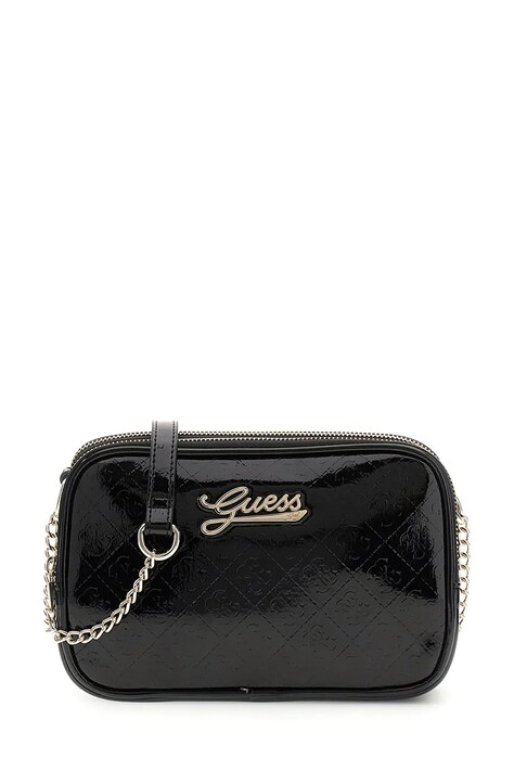Guess Torebka crossbody dziecięca z imitacji skóry czarna J6BZ12 W3984
