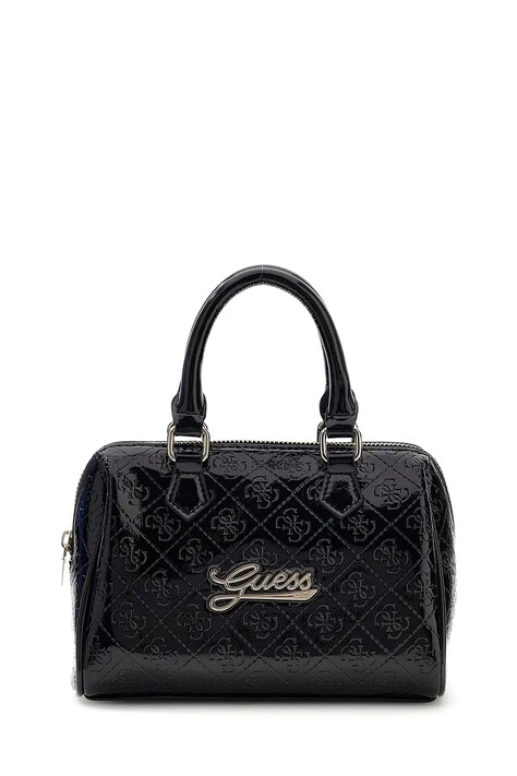 Guess Torebka crossbody dziecięca z imitacji skóry czarna J6BZ09 W3976
