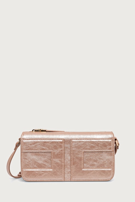 Elisabetta Franchi Crossbody kabelka detská z imitácie kože ružová EFBO120.C.TV132