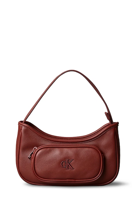 Calvin Klein Jeans чанта тип хобо за деца кафява IU0IU00757