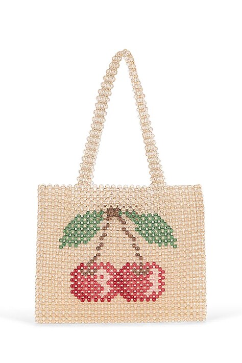 Konges Sløjd Torebka dziecięca CHERRY PERLA HAND BAG beżowa KS105944