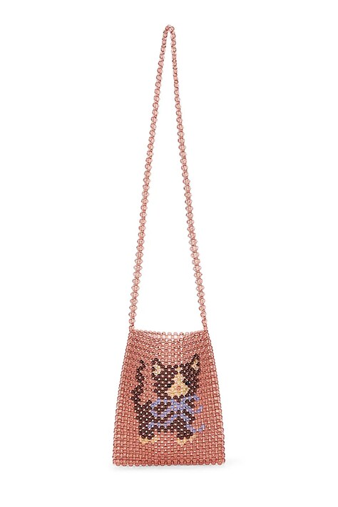 Konges Sløjd Crossbody torba za djecu KITTY PERLA CROSS BODY BAG roza KS106086