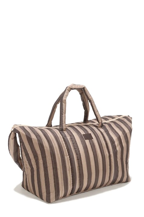 La Millou Torba dziecięca STRIPES BROWN brązowa 155305