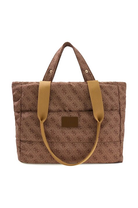 Guess torba do wózka dziecięca brązowa H6YZ20 W2776