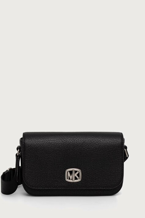 Michael Kors Saszetka na ramię męska skórzana BRYANT czarna 33F6TYTC1L