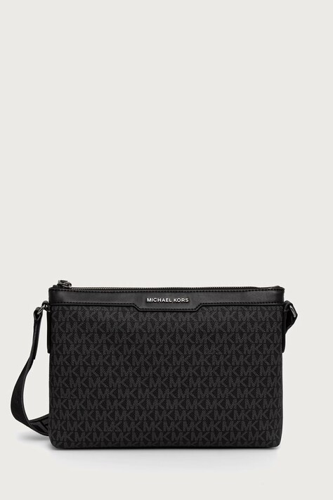 Michael Kors Saszetka męska HUDSON szara 33F6LHDM1B