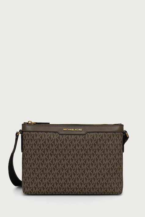Michael Kors Saszetka męska HUDSON zielona 33F6GHDM1B