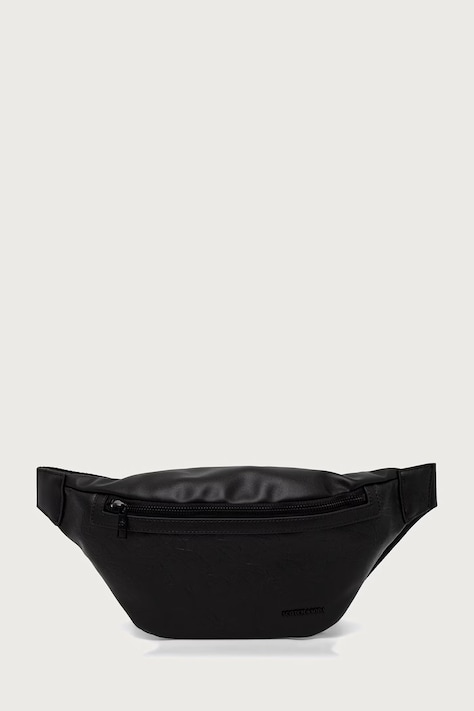 Scotch & Soda Nerka męska z imitacji skóry czarna SCHB5045