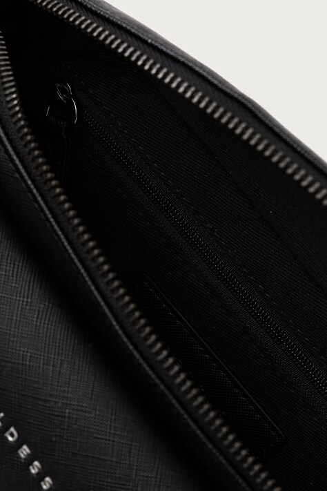 Baldessarini бананка чоловіча зі штучної шкіри — AW26-TOMZKP, чорний — фото 5