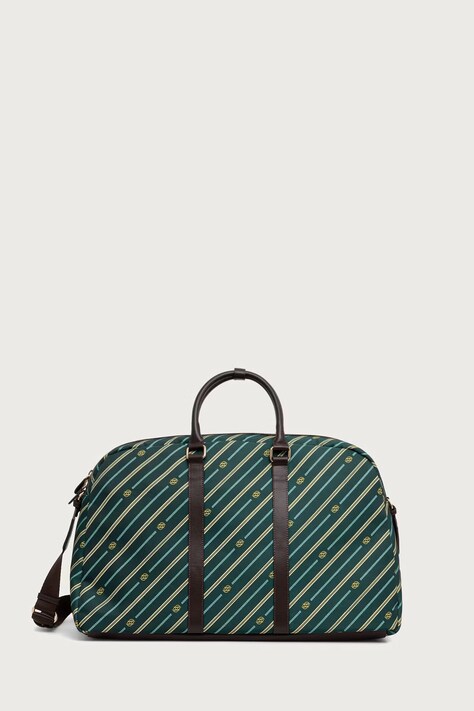 Drôle de Monsieur Torba męska Weekender Monogramme zielona M-AC210-NY002