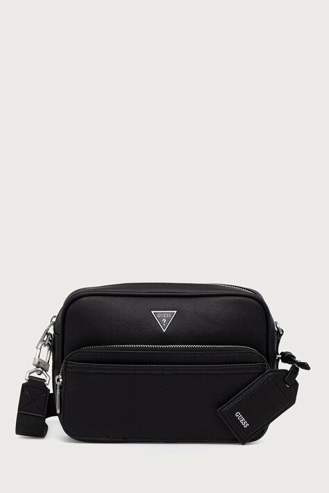 Guess Bustina in similpelle MILANO nera HMMISL P6422