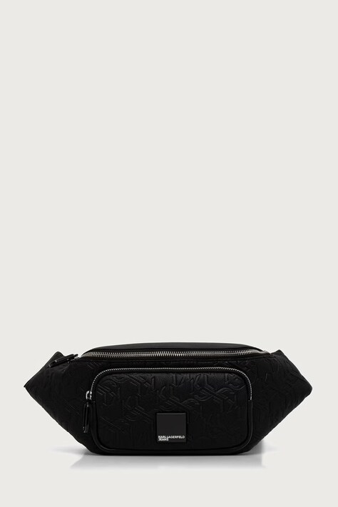 Karl Lagerfeld Jeans Mala torba za muškarce od imitacije kože crna B4M30274