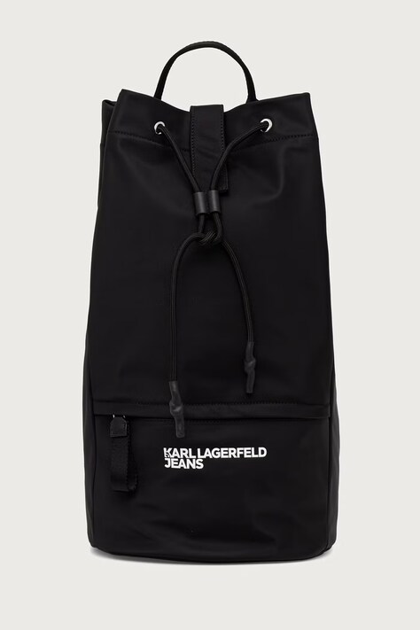 Karl Lagerfeld Jeans Taška na ruksak čierna B4M30194