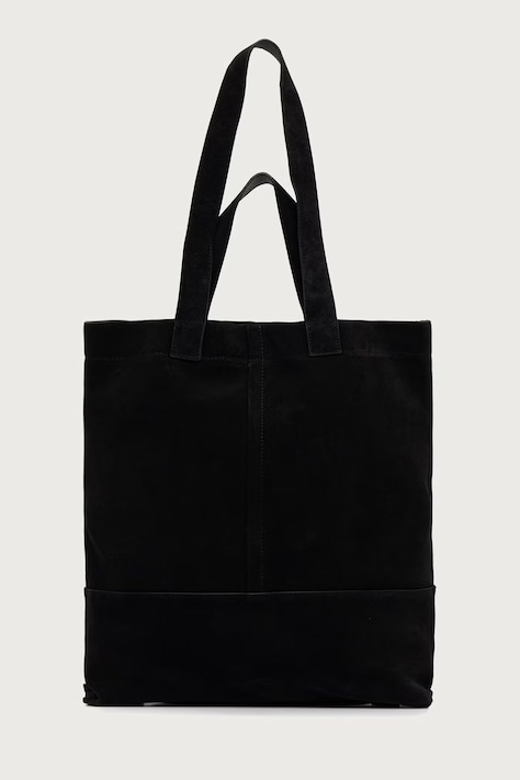 AllSaints Torba męska zamszowa CASSIUS N/S TOTE czarna M094XF