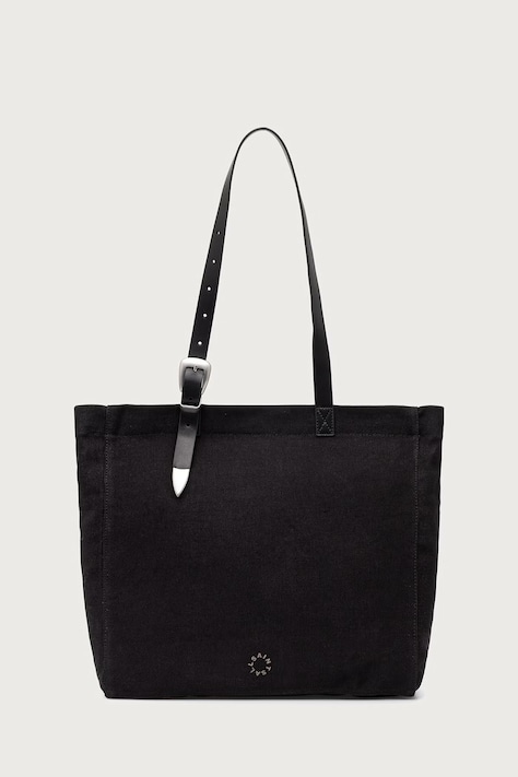 AllSaints Чанта мъжка HAVEN CANVS E/W TOTE черна M081XF