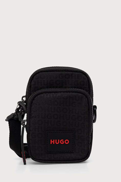 HUGO Сумка для мужчин Ethon_JQ_XSCrossbody чёрная 50573476