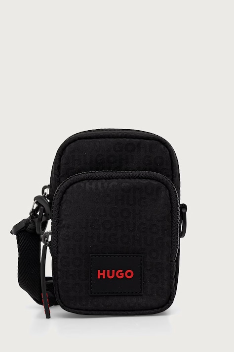 HUGO Чанта през рамо мъжка Ethon_JQ_XSCrossbody черна 50573476