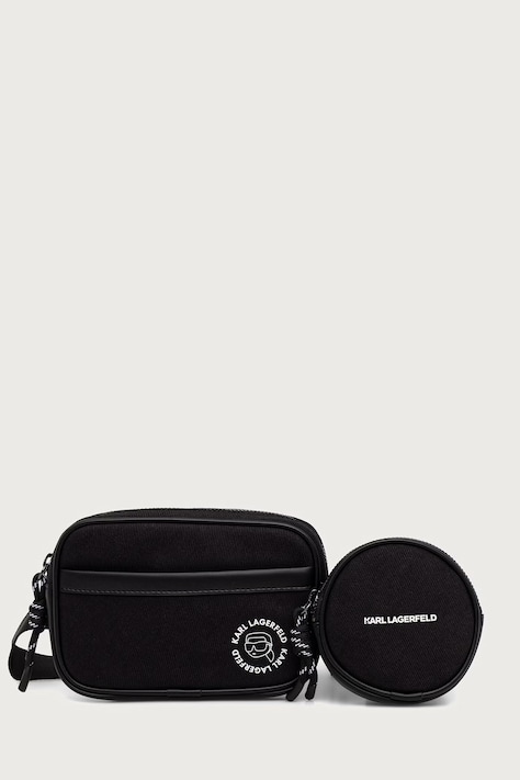 Karl Lagerfeld Чанта през рамо мъжка черна B4M30214