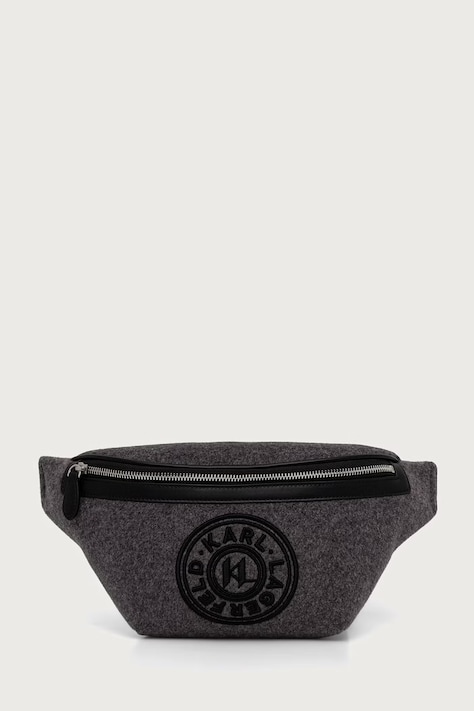 Karl Lagerfeld Φάκελος ανδρικός γκρί B4M30219