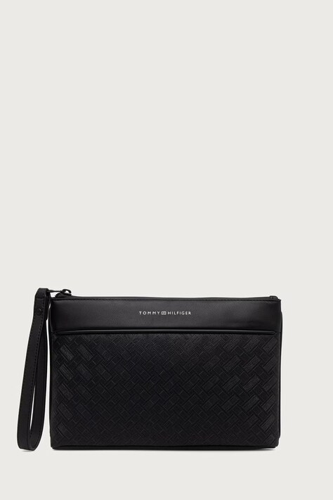 Tommy Hilfiger Φάκελος ανδρικός μαύρος AM0AM14826