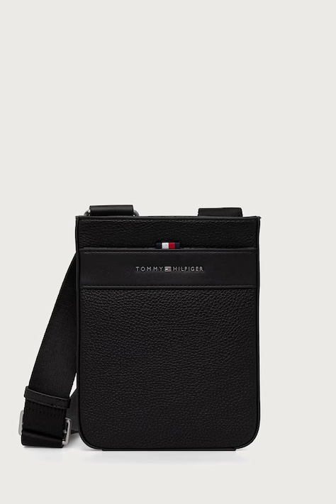 Tommy Hilfiger saszetka męska z imitacji skóry czarna AM0AM14697