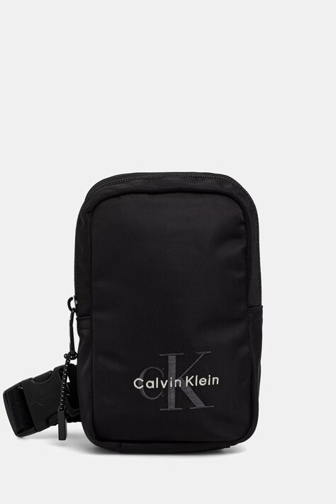 Calvin Klein saszetka męska czarna LV04D1263G