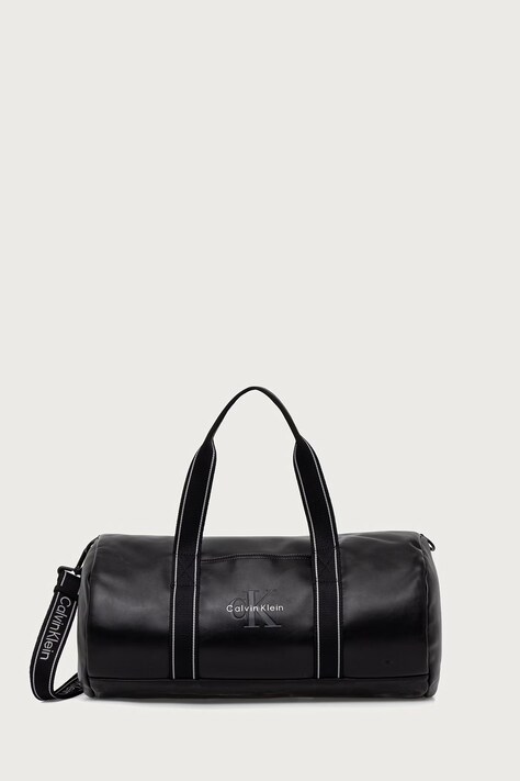 Calvin Klein torba męska z imitacji skóry czarna LV04D3461G