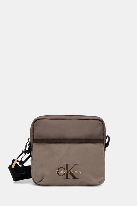 Calvin Klein saszetka męska beżowa LV04D3519G