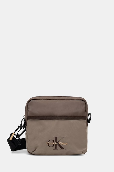 Calvin Klein saszetka męska beżowa LV04D3519G