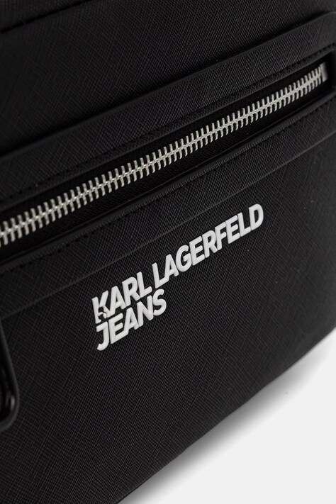 Karl Lagerfeld Jeans сумка чоловіча зі штучної шкіри — AW26-TOMZSW, чорний — фото 4