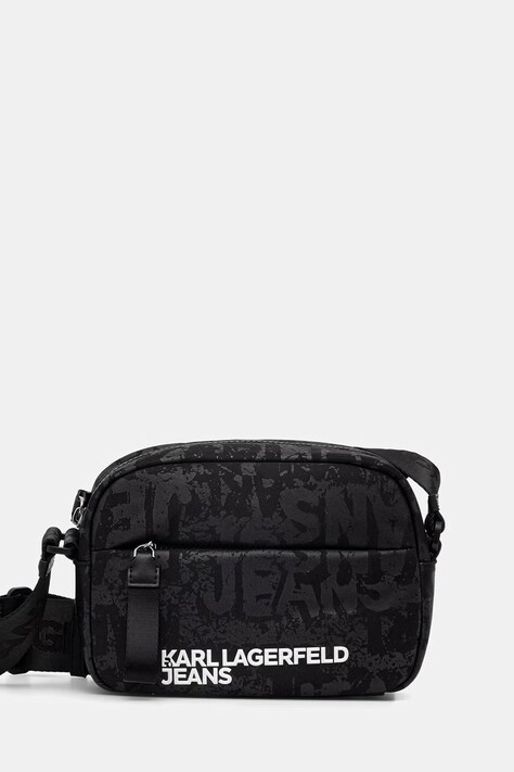 Karl Lagerfeld Jeans saszetka męska czarna B3M30207