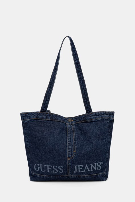 Guess Jeans torba jeansowa granatowa M4BZ67 D5RH0