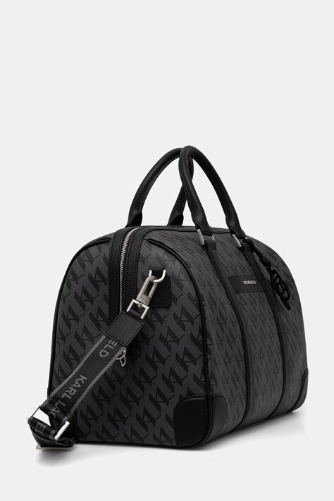 Karl Lagerfeld дорожня сумка чоловіча зі штучної шкіри K/IKON — AW26-TOMZU6, чорний — фото 2