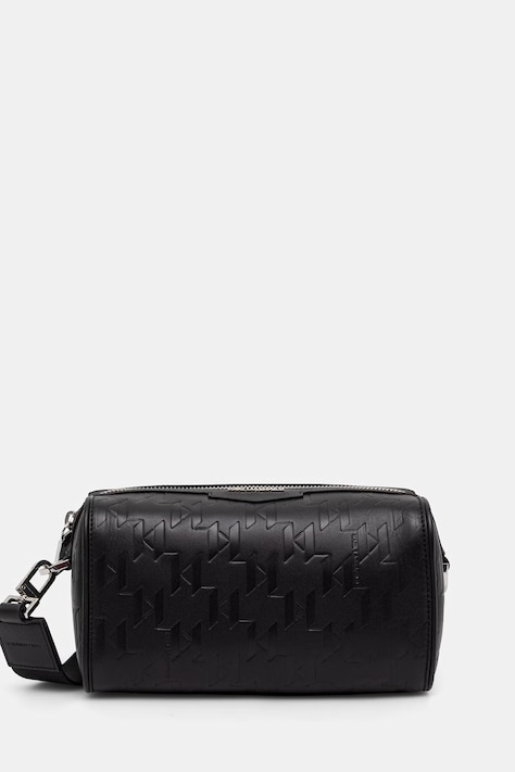 Karl Lagerfeld mala torba za muškarce kožna K/LOOM crna B3M30251
