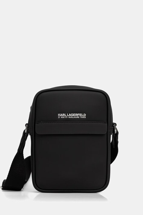 Karl Lagerfeld geantă mică K/ESSENTIAL neagră B3M30275