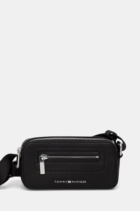 Tommy Hilfiger mala torba za muškarce crna AM0AM14409