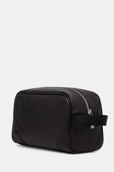HUGO дорожня косметичка чоловіча зі штучної шкіри GO-BAG WASHBAG — AW26-TOMZWF, чорний — фото 2