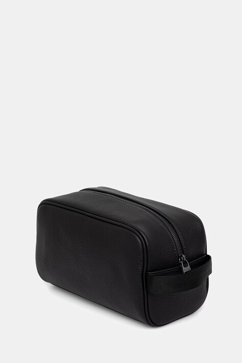 HUGO косметичка чоловіча HUKE_WASHBAG — AW26-TOMZWO, чорний — фото 2