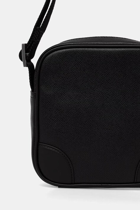 HUGO сумка чоловіча шкіряна GO-BAG NS — AW26-TOMZWU, чорний — фото 3
