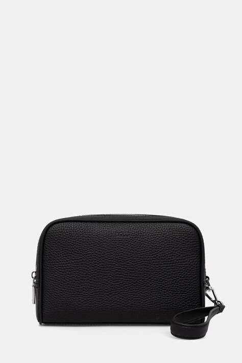 BOSS сумка для мужчин кожаная New Crosstown_Clutch чёрная 50567685